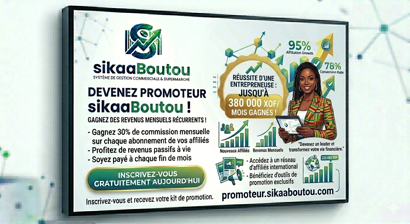 Promotrice SikaaBoutou