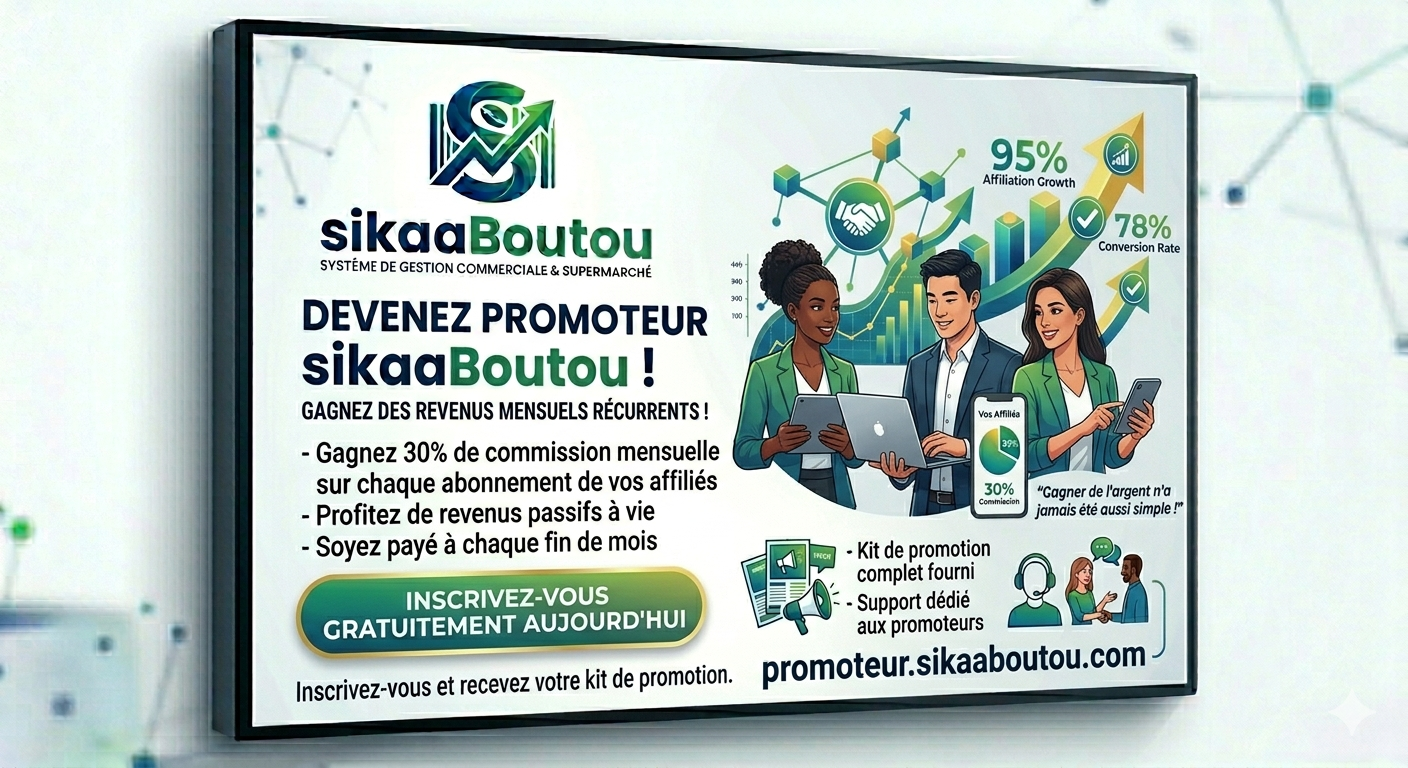 Promoteur SikaaBoutou
